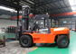 4 wheel Diesel Engine Forklift , Full Automatic Stepless Speed Adjustable Heavy Duty Forklifts supplier