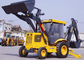 70KW Power Tractor Backhoe Loader  XT870 , 0.3 m3 Rated Digging Backhoe Machine supplier